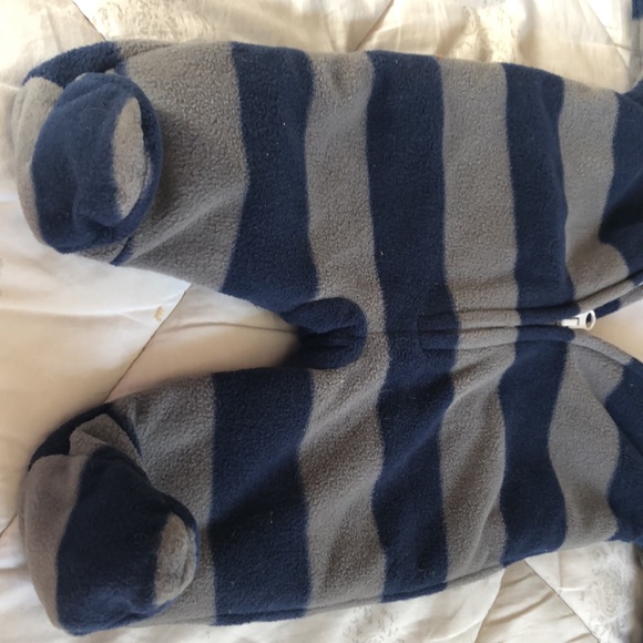 Baby warm fleece 0 to 3 months - as new. Not worn - Picture 4 of 6